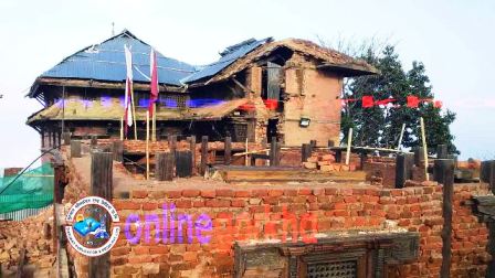 दरवार पुनर्निर्माणमा ढिलाई गर्ने ठेकेदारले दियो स्पष्टिकरण