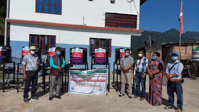 ४९ ठाउँमा ‘कन्ट्याक्टलेस ह््याण्ड वासिङ स्टेशन’ निर्माण