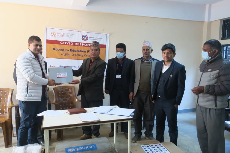 गण्डकी गाउँपालिकाका शिक्षक र प्रधानाध्यापकलाई आइसिटी तालिम