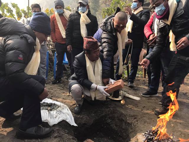 माछीखोलामा वन्ने अस्पताल भवनको शिलान्यास