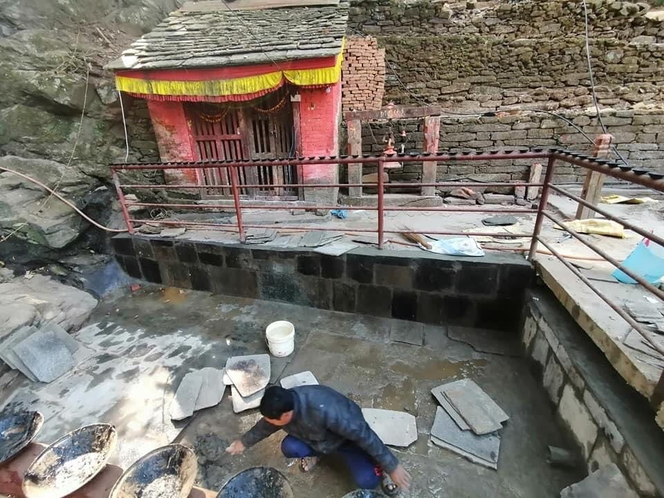 बिन्ध्यावासिनीमा पर्यटन पूर्वाधारको काम अघि बढ्यो