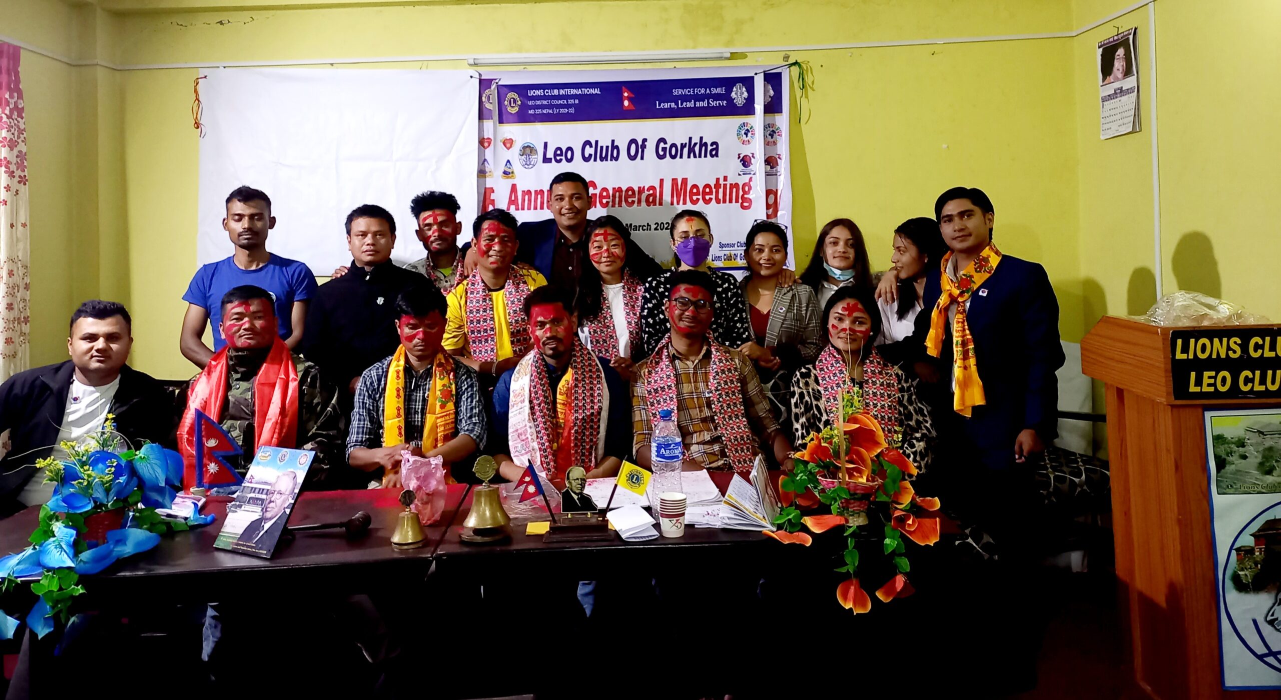 लियो क्लव अफ गोरखाको अध्यक्षमा वालकृष्ण परियार
