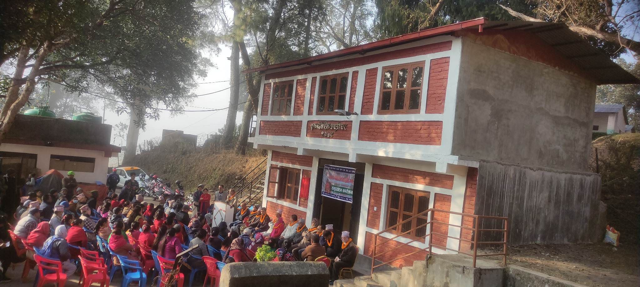 गोरखाको पदेलीमा किरियापुत्री घर निर्माण