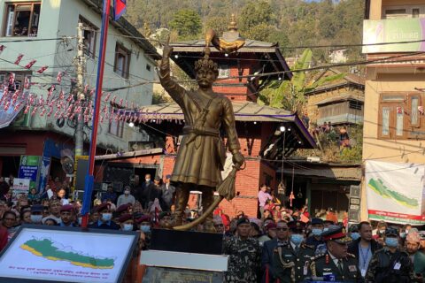 ठुलो आगनमा राष्ट्रनिर्माता सलामी अर्पणको शुभारभ्भ