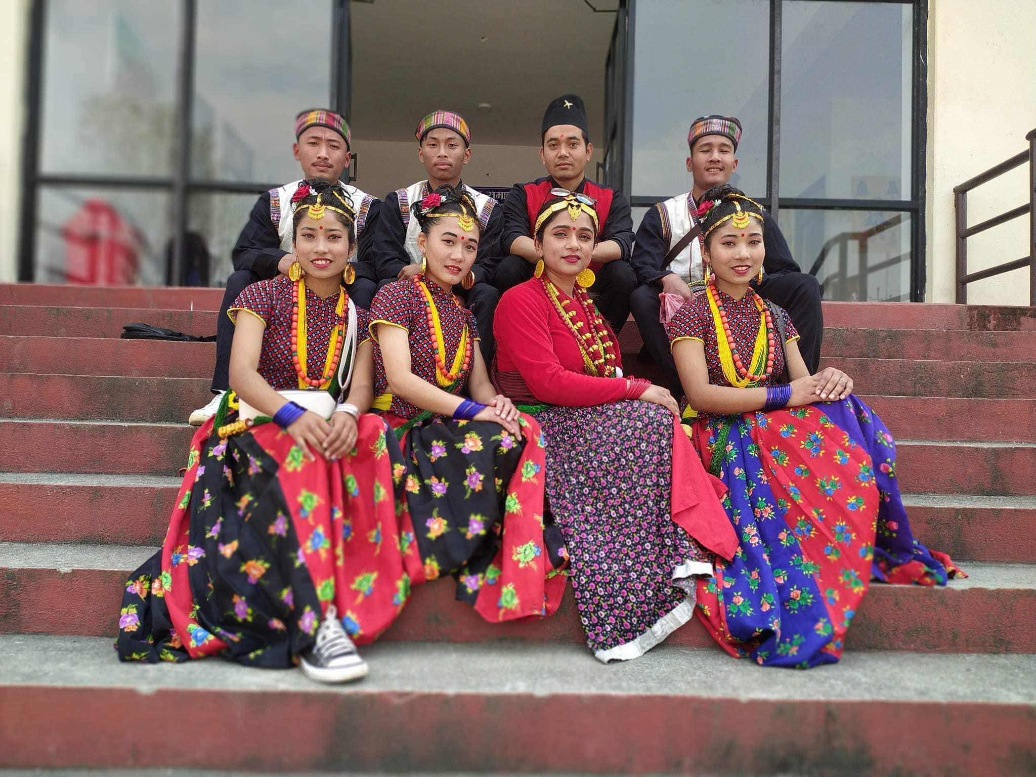 नृत्यमा गोरखाबाट सहभागी शिक्षक दोस्रो