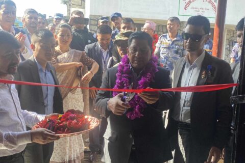भच्चेक आधारभुत अस्पतालको उद्घाटन