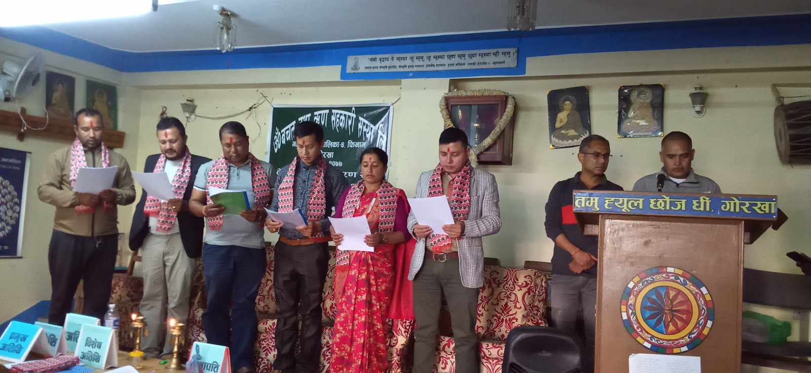 ॐबचत तथा ऋण सहकारी संस्थाको अध्यक्षमा भट्ट