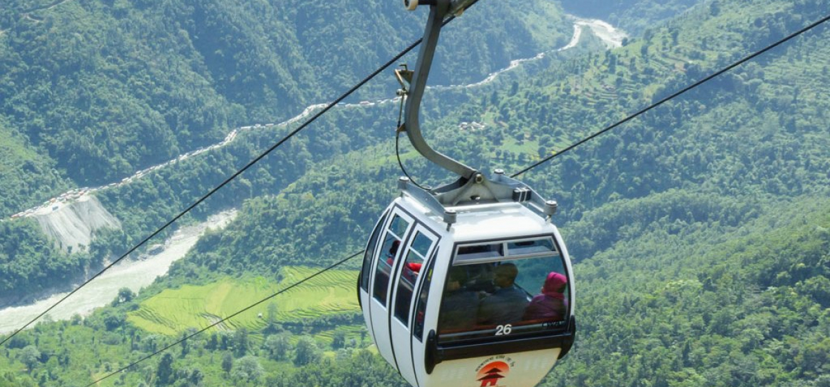 मनकामना केबलकार दुई दिन बन्द रहने