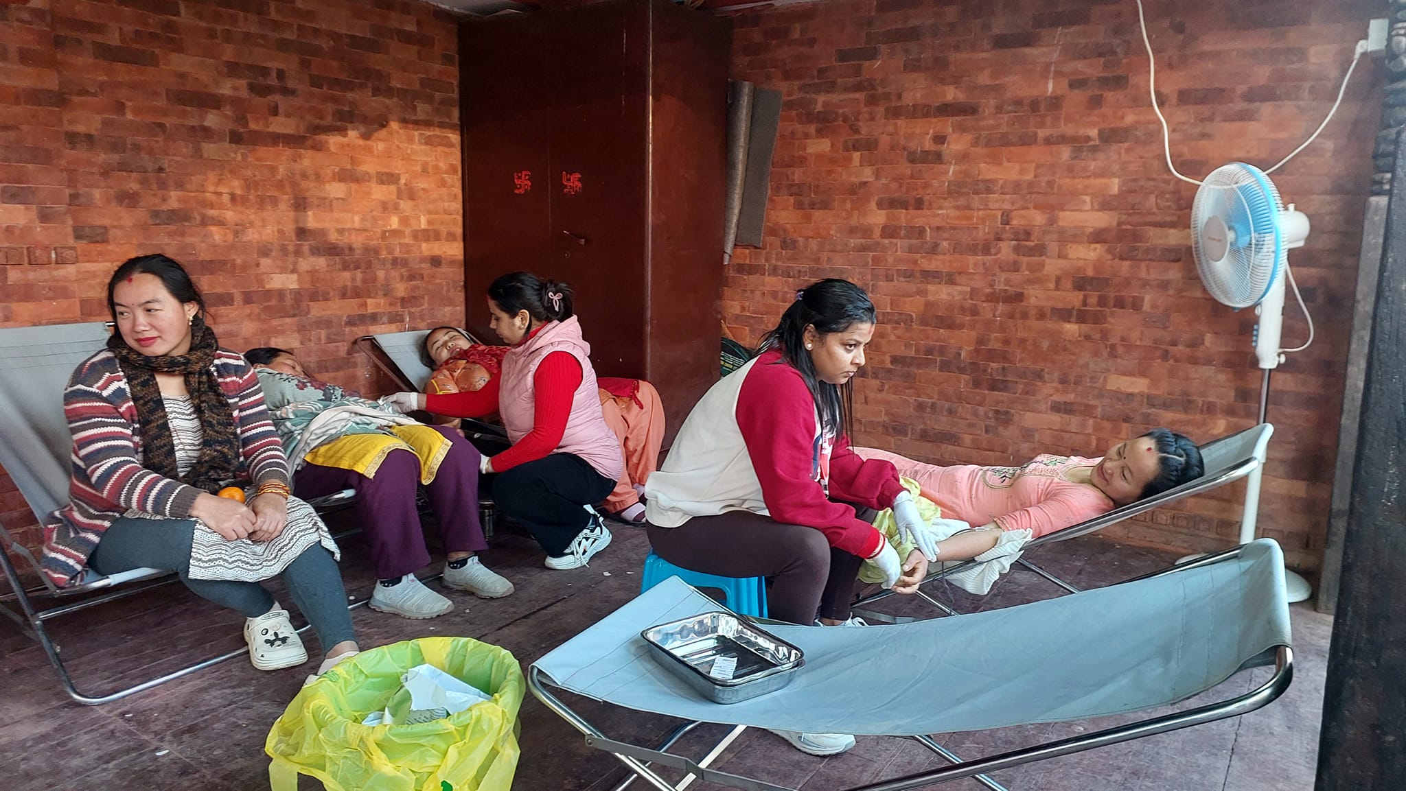 मनकामनामा रक्तदान कार्यक्रम