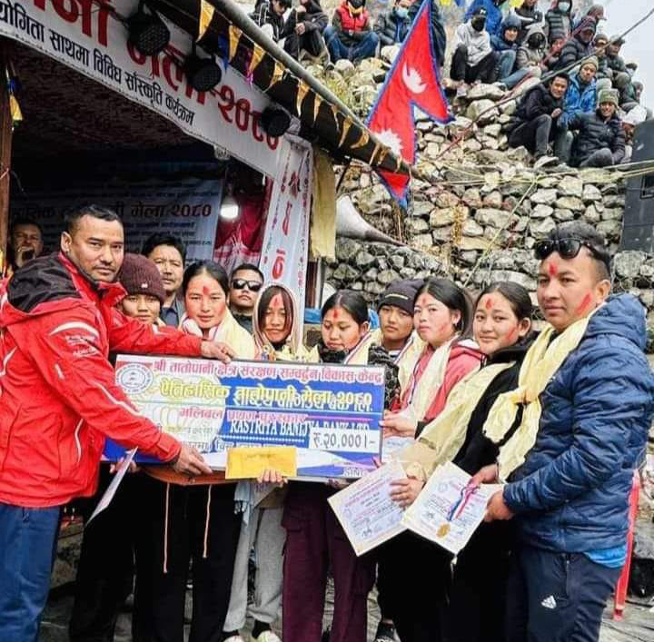महिला भलिवलमा खानीगाउँ युथ स्पोर्ट क्लव पहिलो