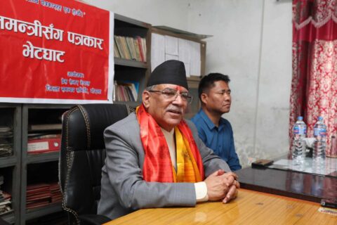 वुढीगण्डकी आयोजनाको शिलन्यास छिट्टै ः प्रधानमन्त्री दाहाल