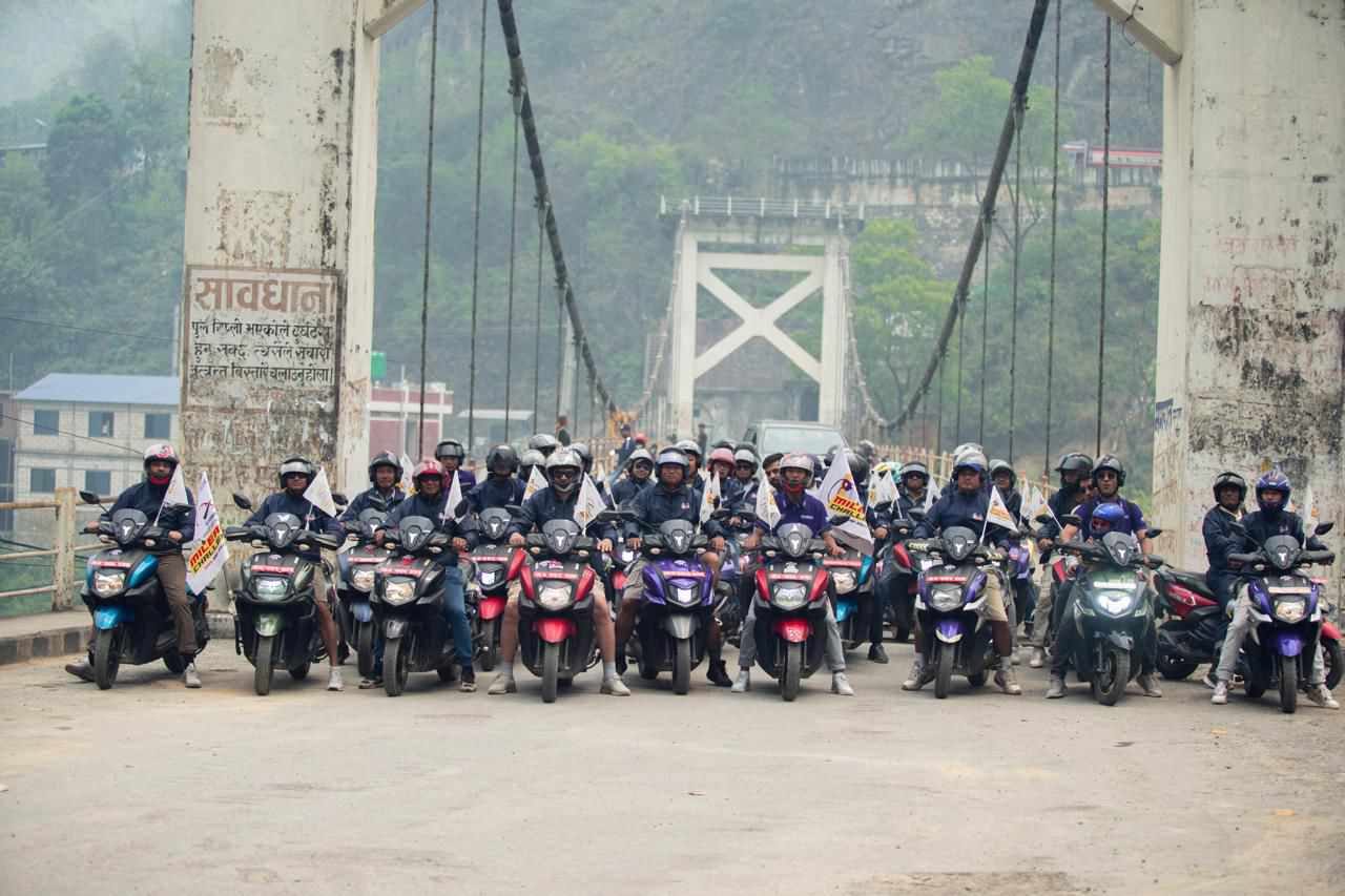 माइलेज प्रतियोगिता तथा ¥याली सम्पन्न