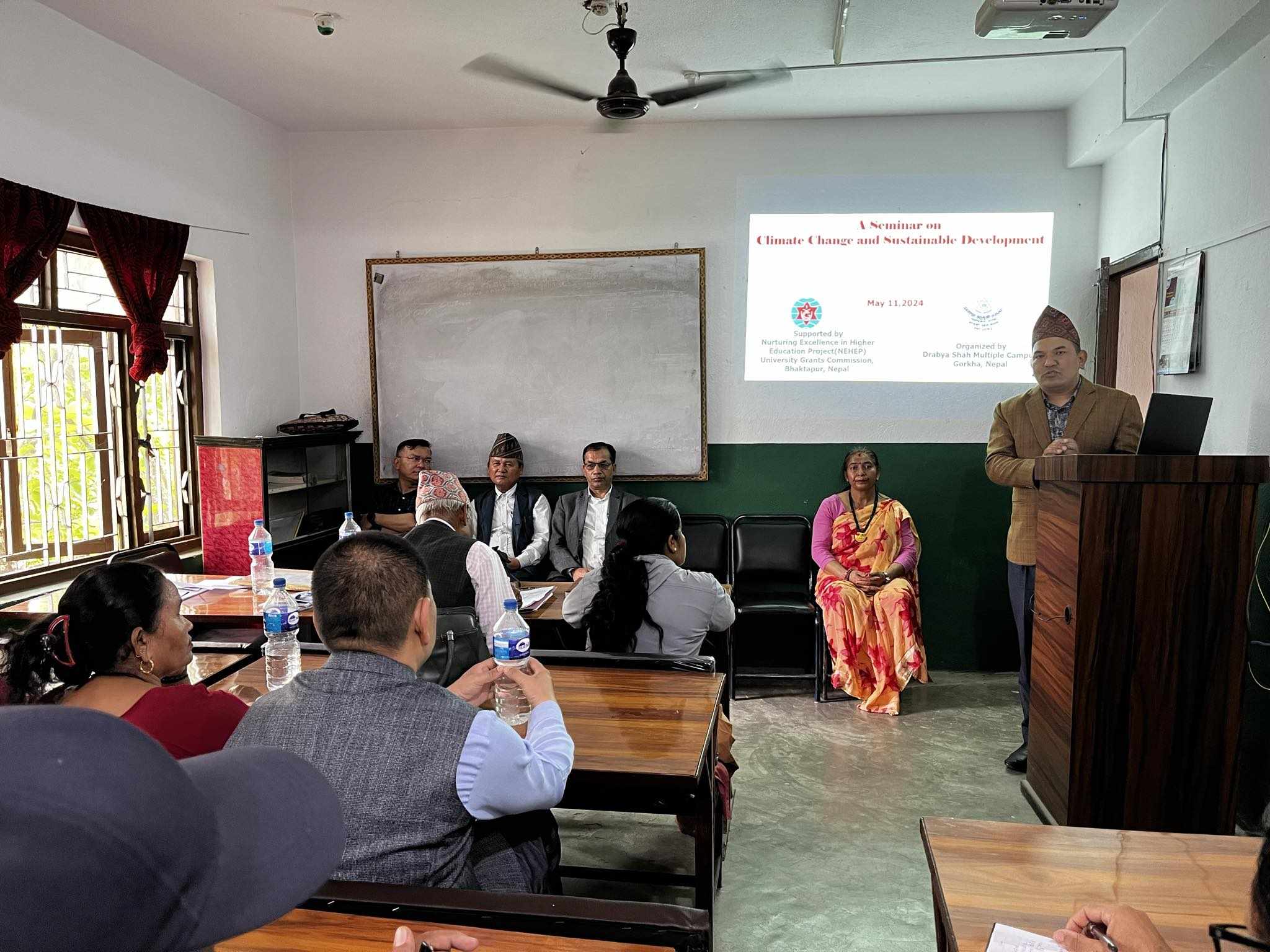 जलवायु परिवर्तन तथा दिगो विकास सम्वन्धि सेमिनार