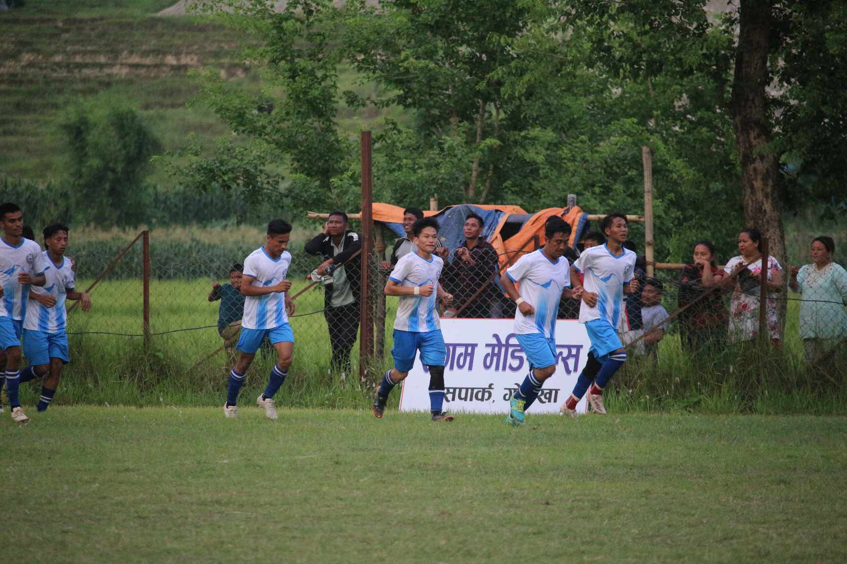 जिल्ला लिग फुटबलमा  ३ खेल सम्पन्न