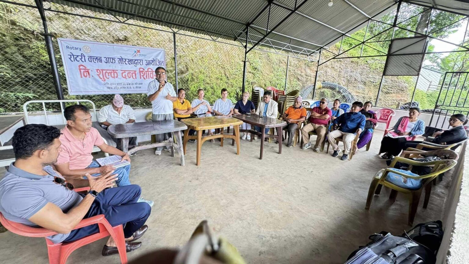 निशुल्क दन्त शिविरबाट तिन सय वढी लाभान्वित