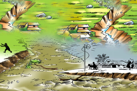 बढी तथा पहिरोबाट जोगिन उच्च सतर्कता अपनाउन आग्रह