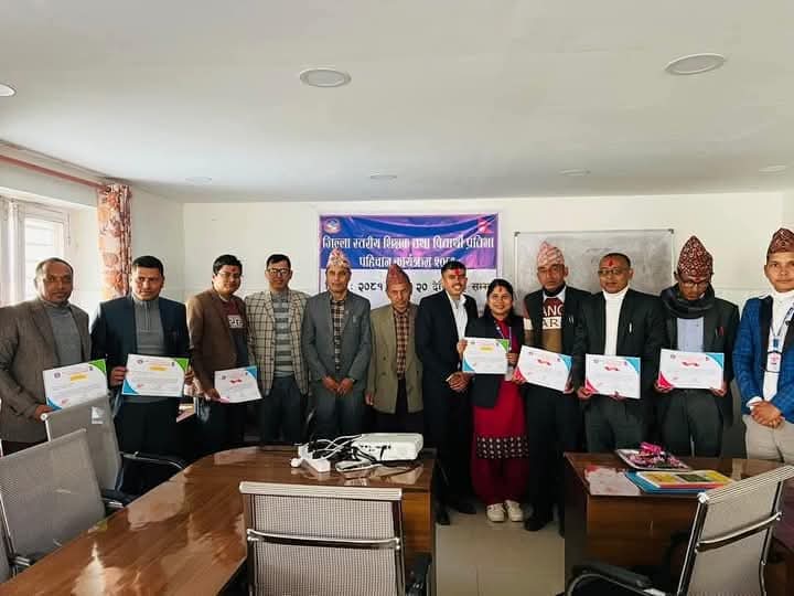 पालिका स्तरीय शिक्षक, विद्यार्थि प्रतिभा पहिचान कार्यक्रम सम्पन्न