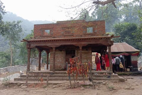 अकला मन्दिर निर्माणको ८० प्रतिशत काम सकियो