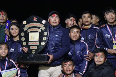 धार्चेमा भएको चौंथो राष्ट्रपति रनिङ शिल्डको उपाधि मणिकाम देबीलाई