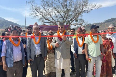 खारखोलामा बनेको पुलको उद्घाटन