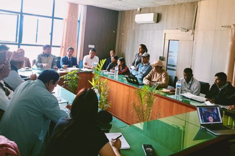 पालुङटारमा  समिक्षा बैठक सम्पन्न